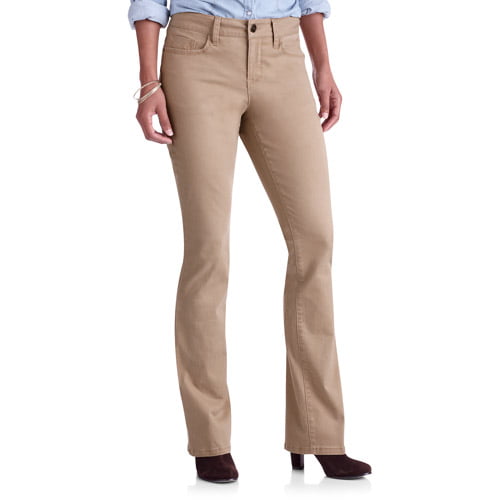 Yanuk Women's Size 2 Comfort Jeans Green Boot Cut Brand New MSRP $120 USA Made